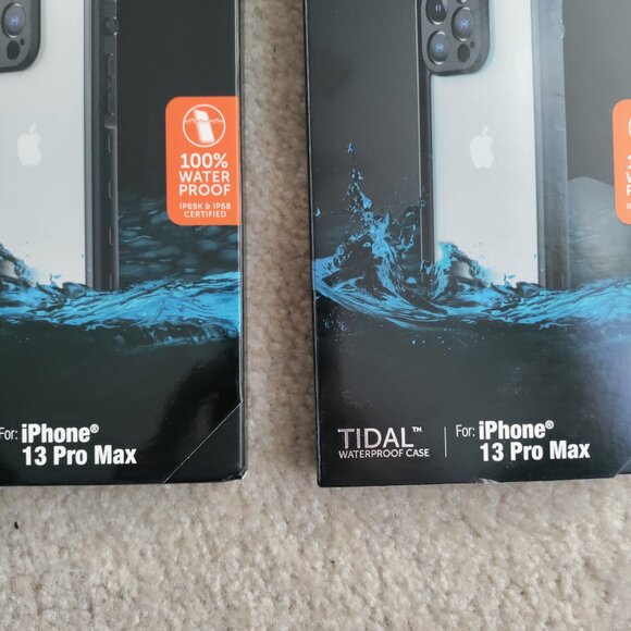 New Lot of (2) Body Glove Tidal Waterproof Cases for iPhone 13 Pro Max - Picture 3 of 3